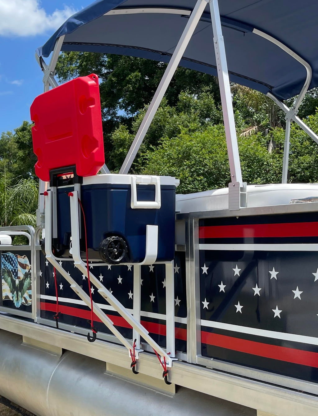Pontoon Boat Super Cooler Solution