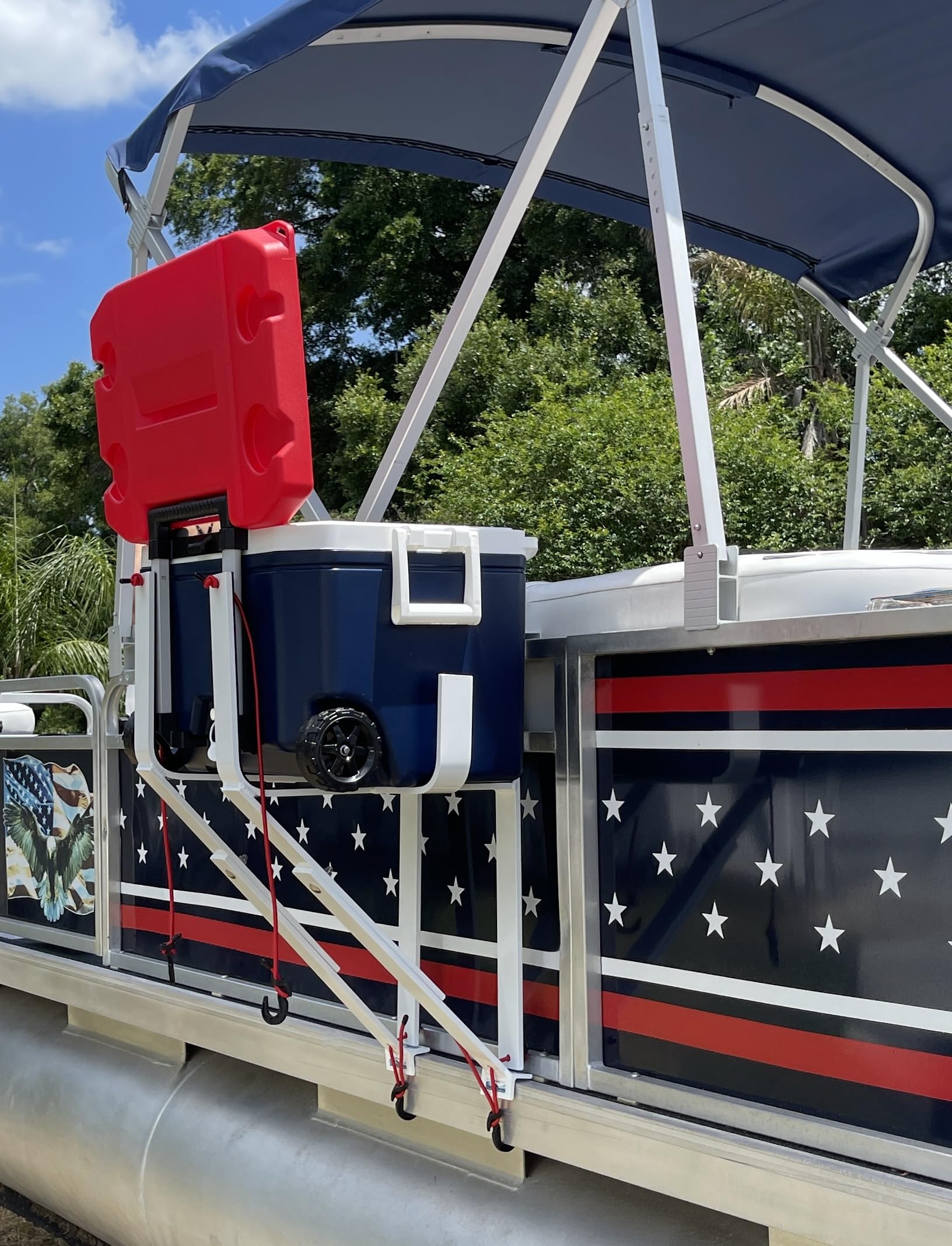Pontoon Boat Super Cooler Solution