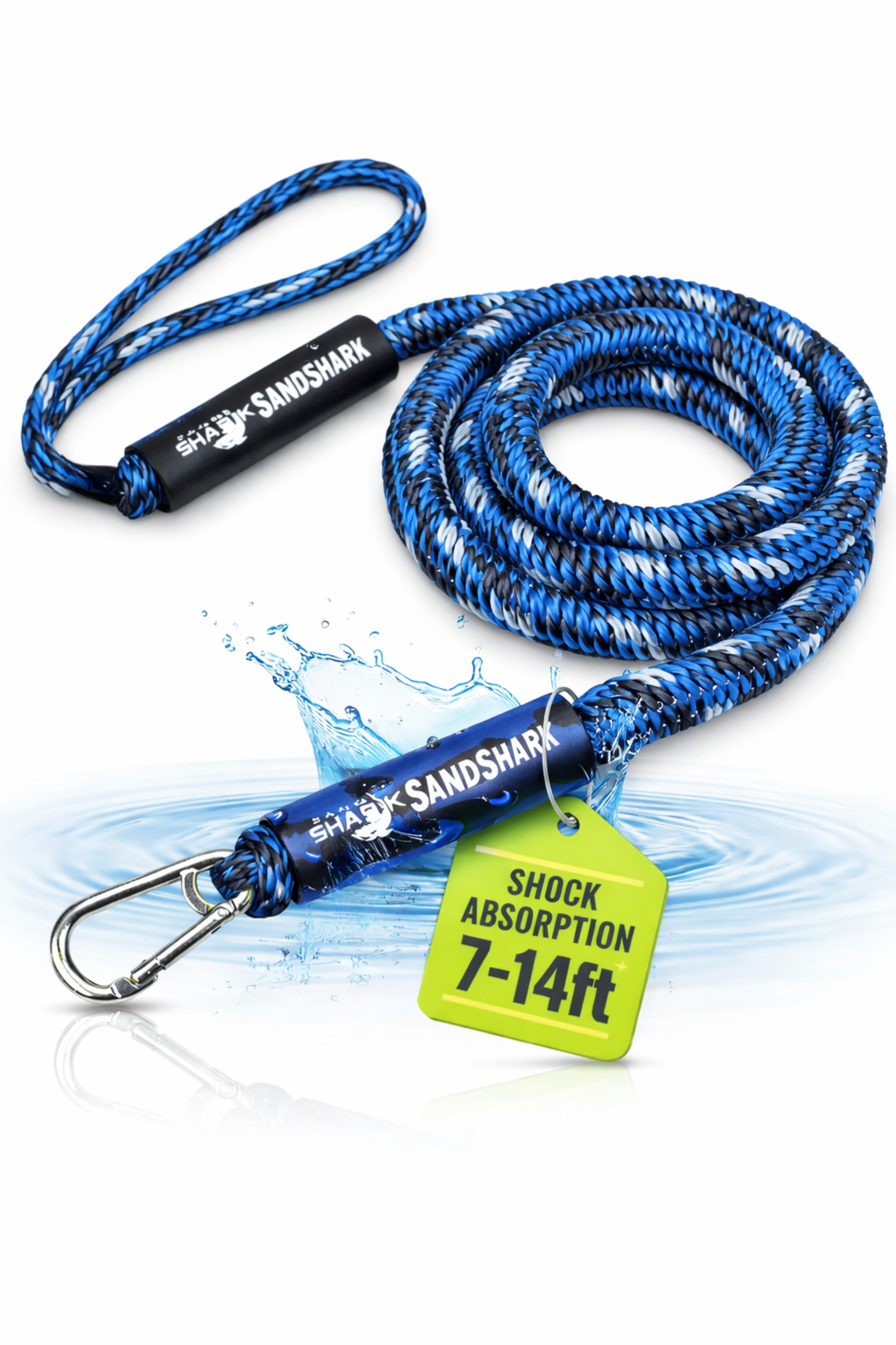 7-14ft Bungee Dock & Anchor Line
