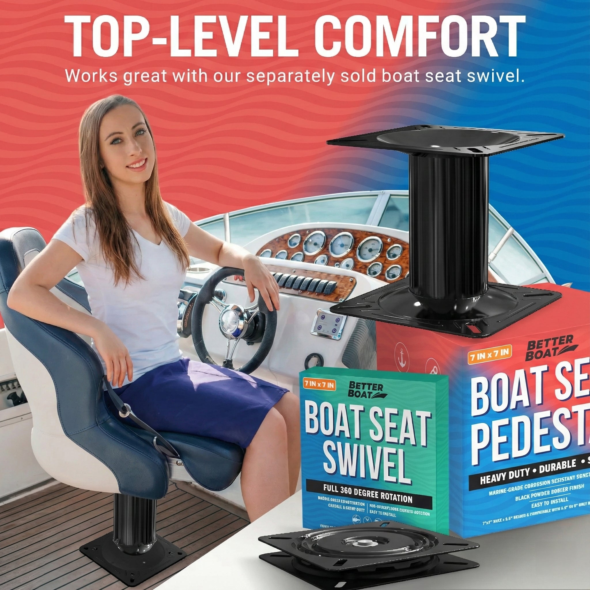 Boat Seat Pedestal