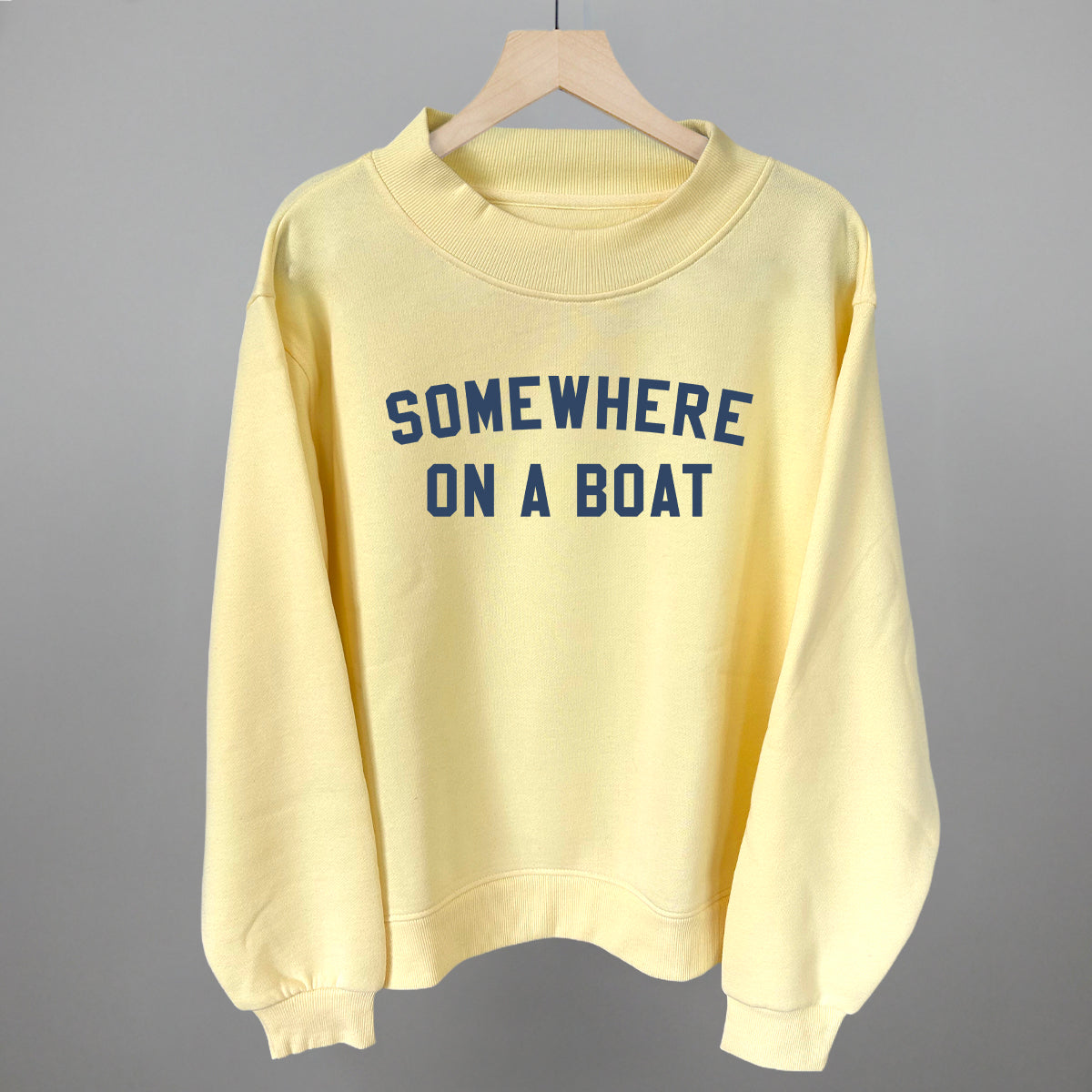 Somewhere On A Boat