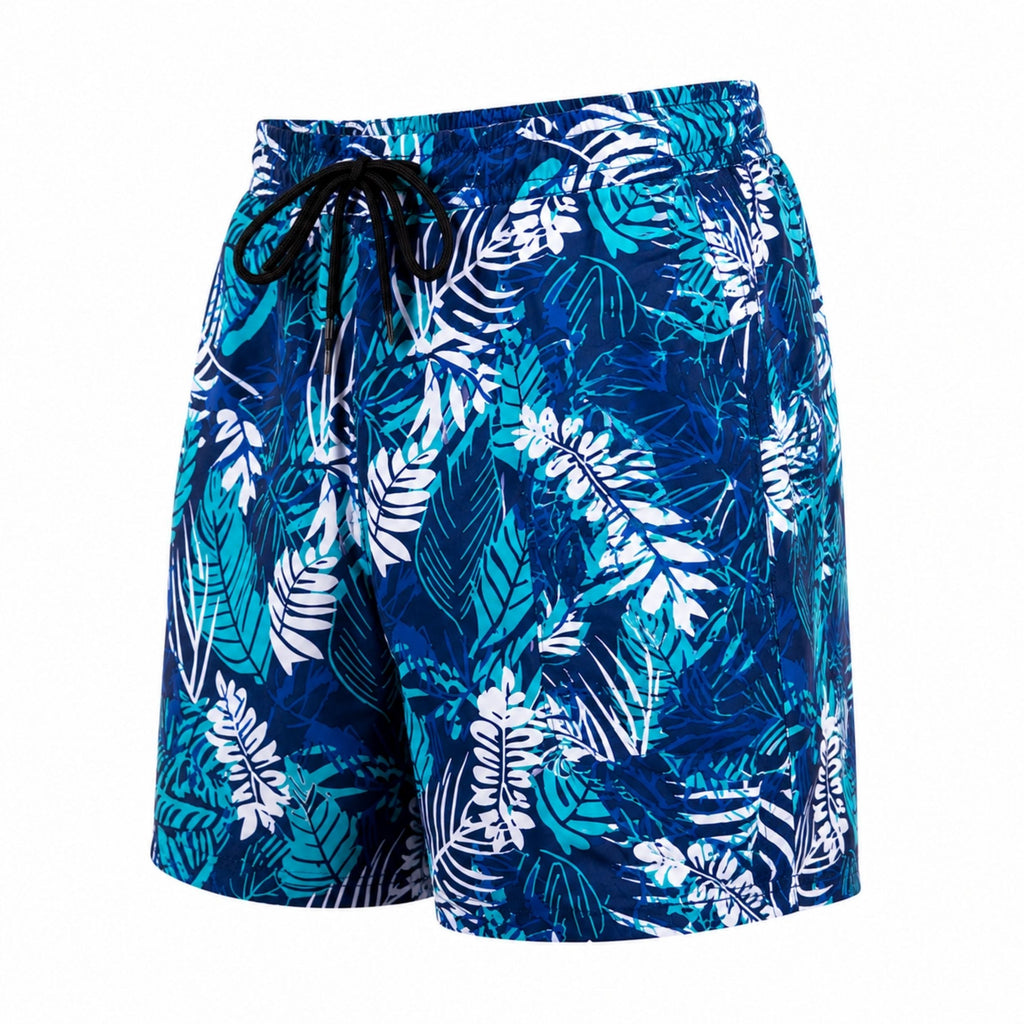 Caribbean Palms - Waterproof Swim Shorts With A Waterproof Pocket