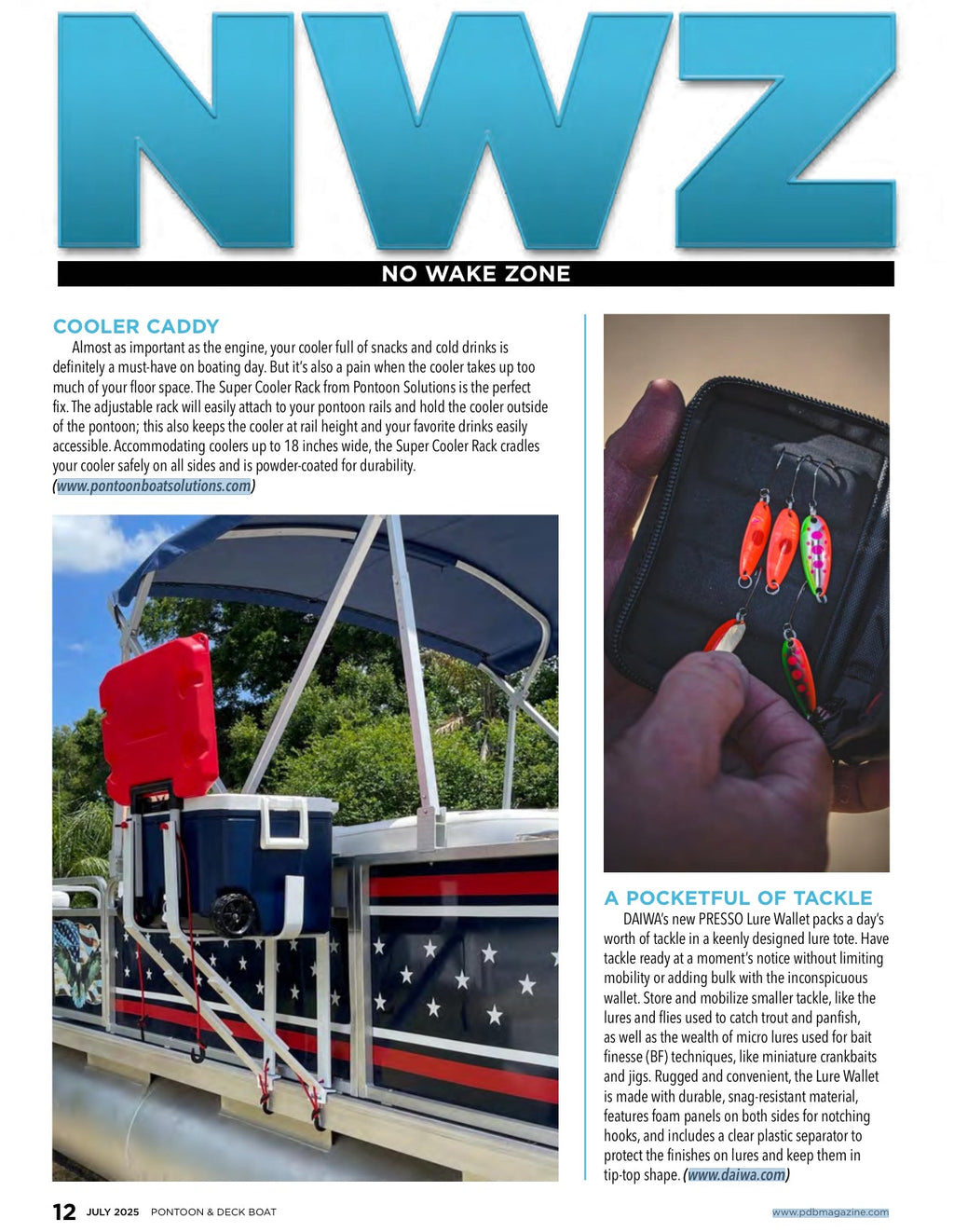 Pontoon Boat Super Cooler Solution