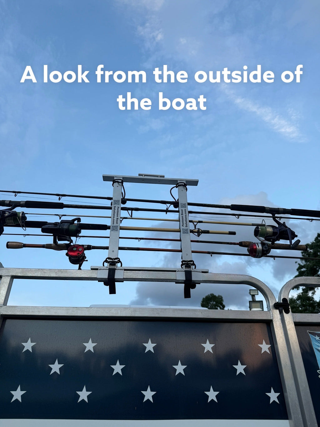 Pontoon Boat 6 Fishing Rod Briefcase