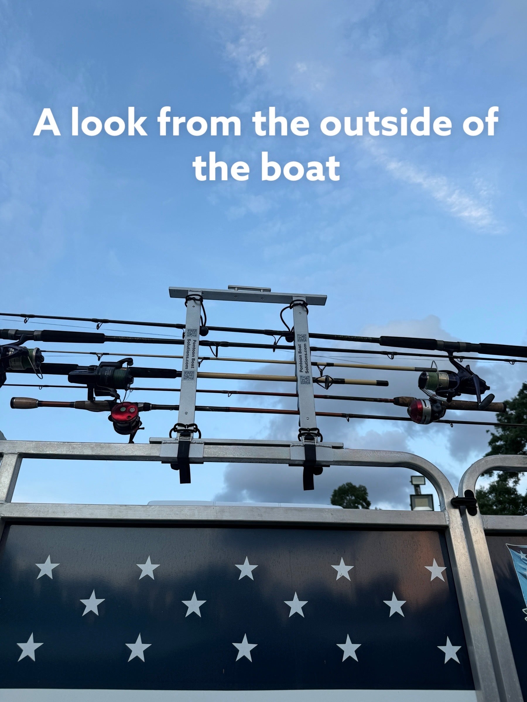 Pontoon Boat 6 Fishing Rod Briefcase