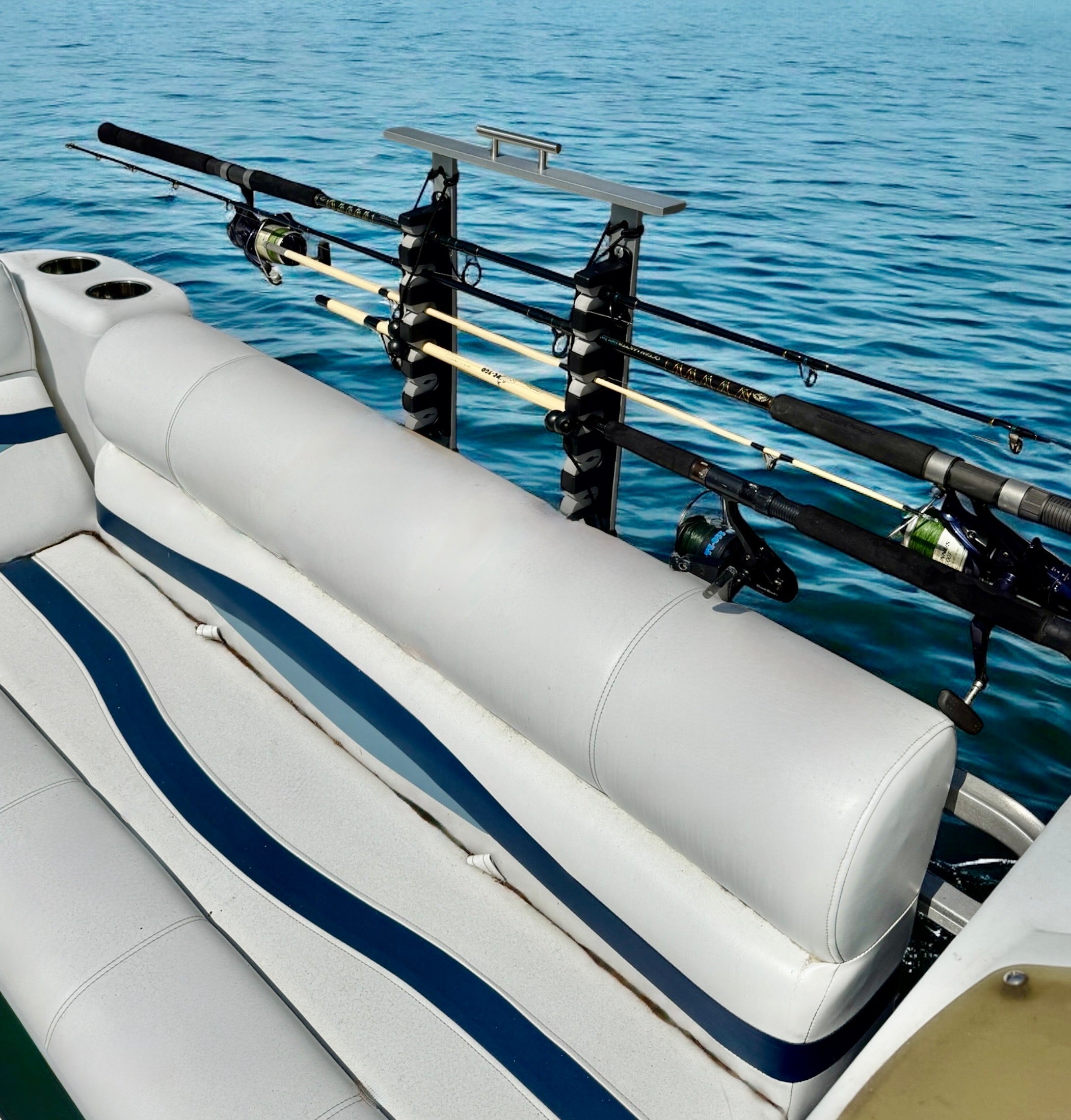 Pontoon Boat 6 Fishing Rod Briefcase
