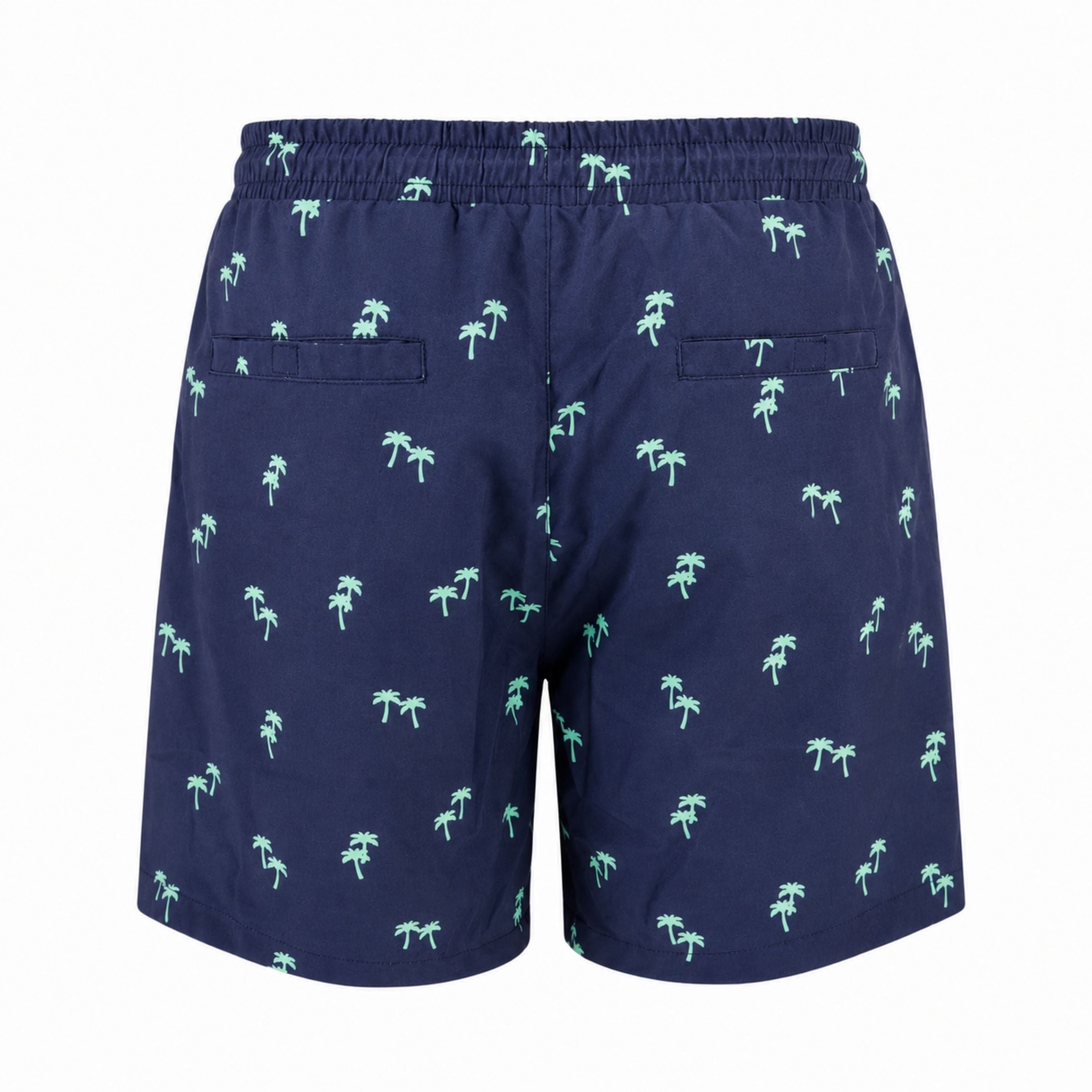 Tropical Trees - Waterproof Swim Shorts With A Waterproof Pocket