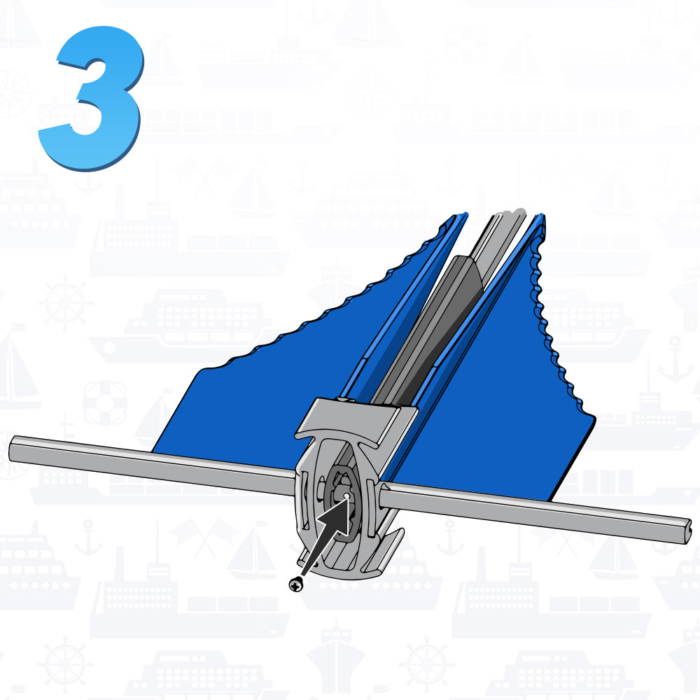 Mini Fluke Anchor (Anchor, Line, Case)